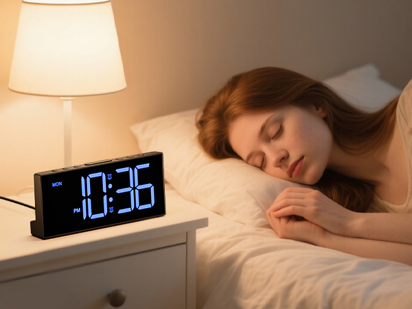 digital clock with date