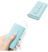 Palm-size Travel Floss Picks Handy Case,Refillable,Work smooth for Tight Teeth,No Shred Toothpick...