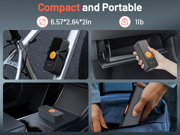 portable tire inflator for car