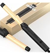 Automatic Rotating Curling Iron by BeKind Waves, 1 Inch Rotating Wand for Beach Waves, Tourmaline...