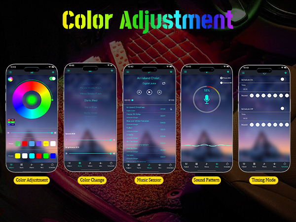 Decorative Mood Lighting for Car 