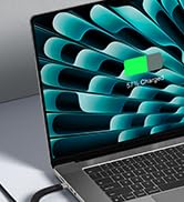 ORICO BookDrive 2TB Magnetic External SSD with SD/TF Card Reader, PD 100W Charging, Type-C Audio ...