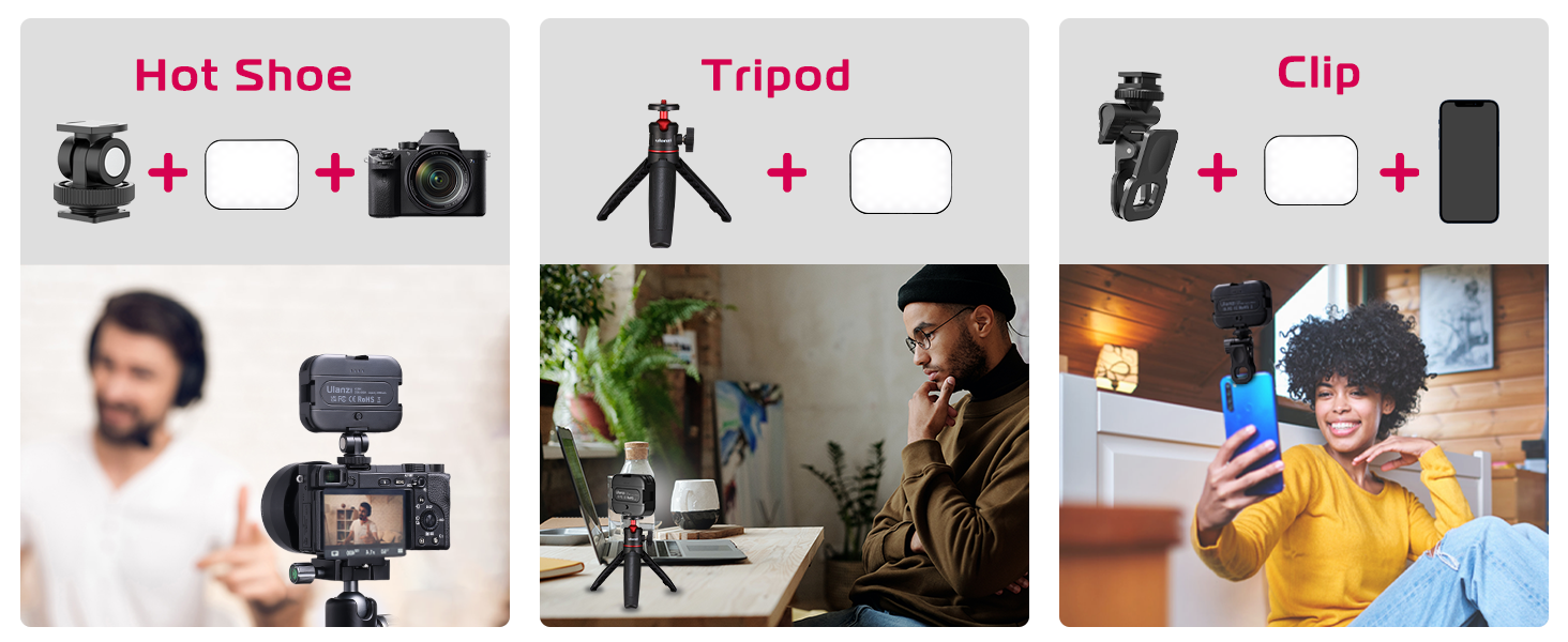 selfielight selfie light for video conferencing lighting rgb phone light clip