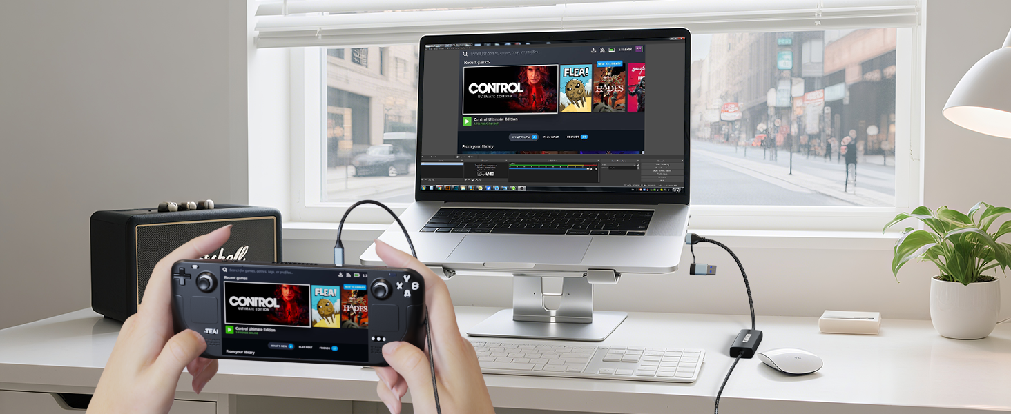 Handheld game console