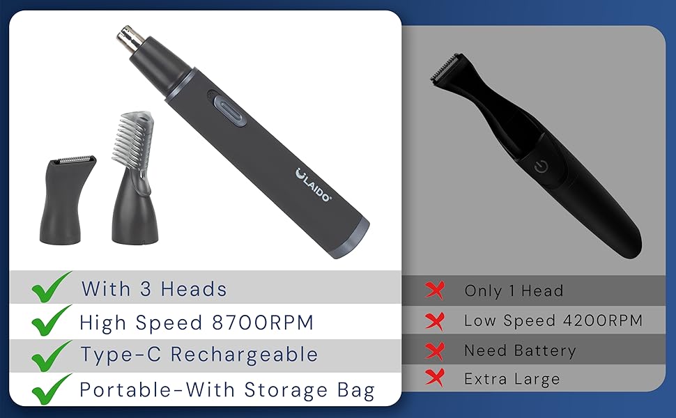 maquina para cortar pelo de la nariz