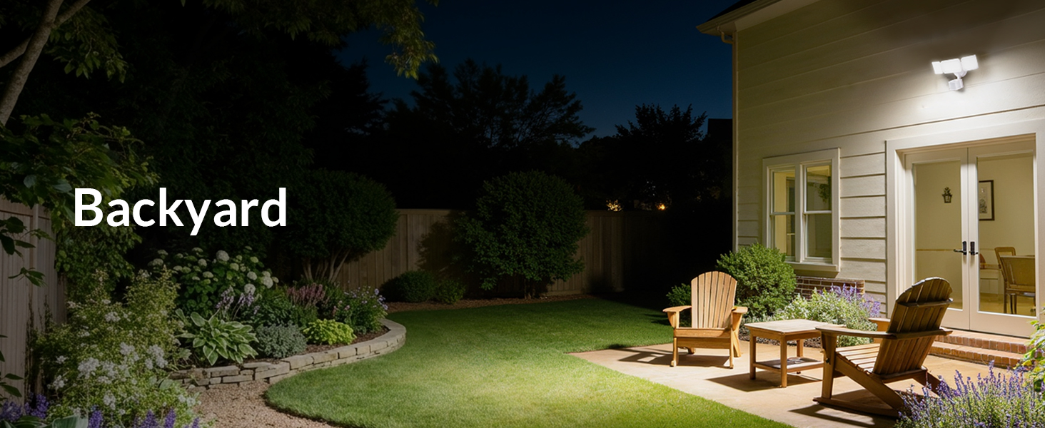outdoor sensor lights motion detector