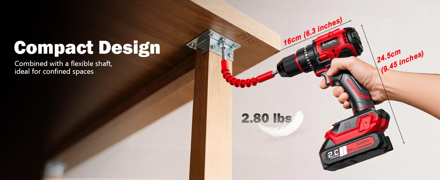 cordless electric drill set