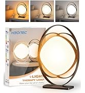 Light Therapy Lamp,10000 Lux UV-Free Therapy Light, Sun Light Therapy Lamp with 3 Color Temperatu...