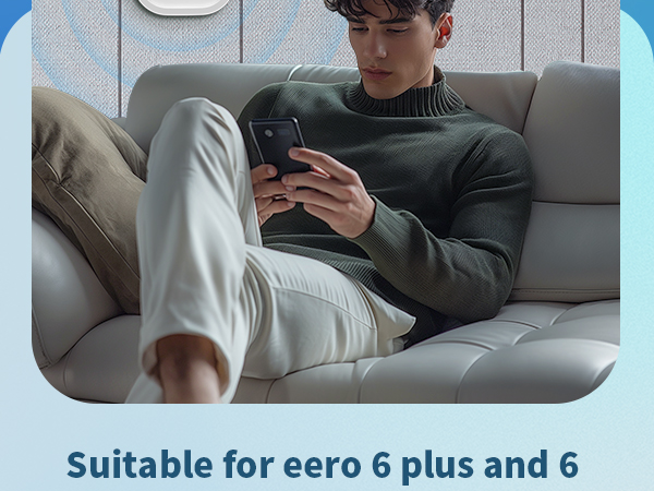 Wall Mount Holder for eero 6 Plus 6+ and eero 6