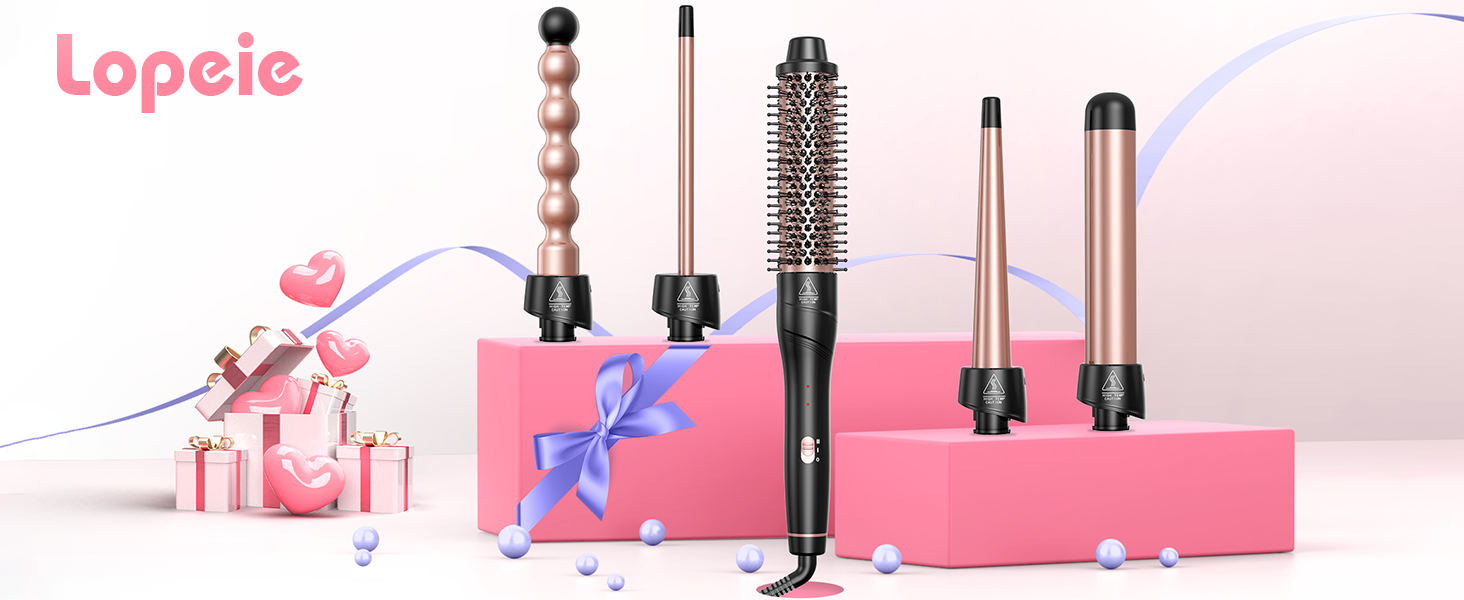 5 in 1 Curling Wand Set