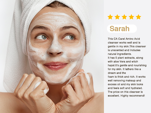 Foaming Cleanser - Gentle Facial Cleansing Foam for All Skin Types