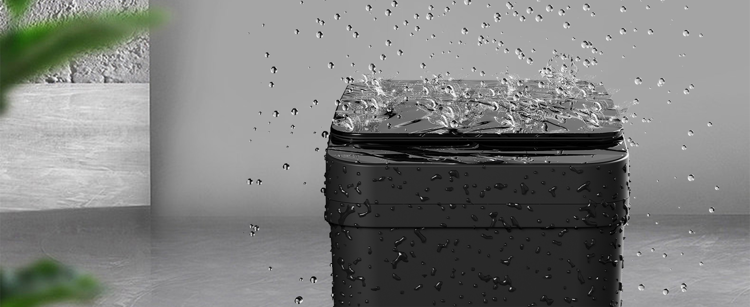 bathroom garbage can