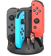 Controller Charging Dock for Nintendo Switch Joycon, MARSDOCK Charger Station Compatible with Swi...
