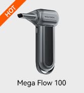 WOLFBOX MF100 Electric Air Duster-150000RPM Super Power Cordless Air Duster, Rechargeable Brushle...