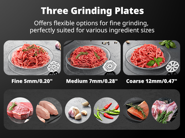 stainless steel meat grinder