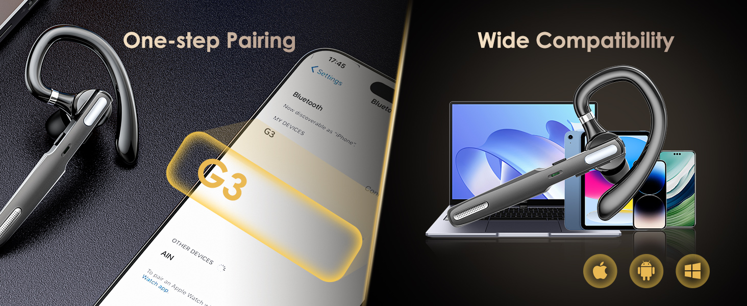 bluetooth wireless headset