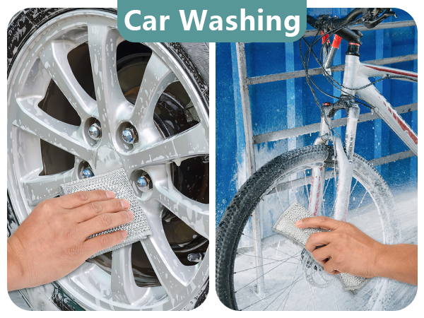 wire dishwahing rag