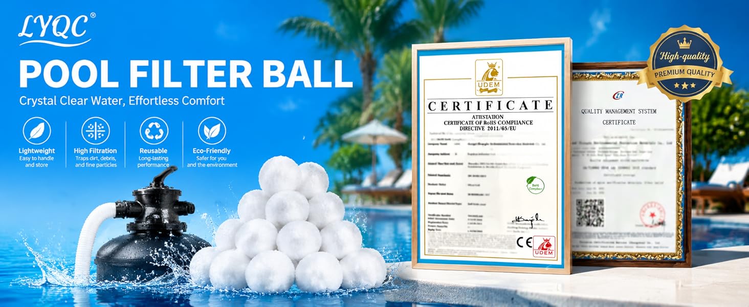 filter balls for sand filter
