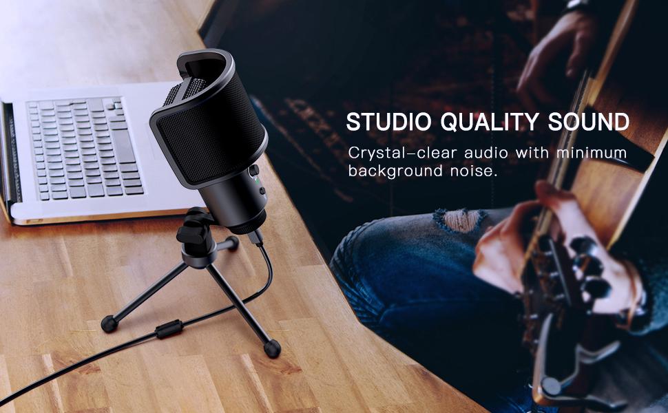 USB Computer Microphone for Gaming Streaming Singing