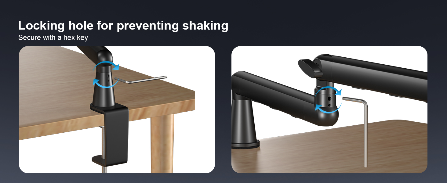 microphone stand desk