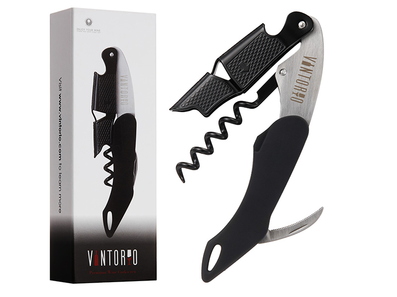 Wine opener for restaurant industry professionals and behind the bar essential