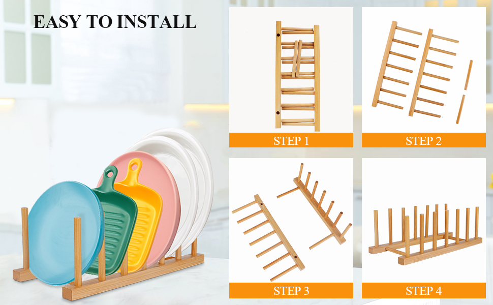 bamboo dish rack