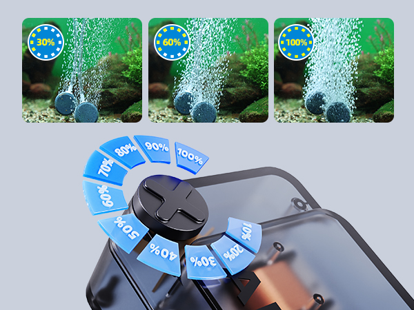 silent aquarium air pump