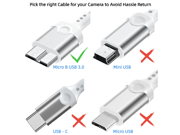 mini usb to lightning otg camera cable