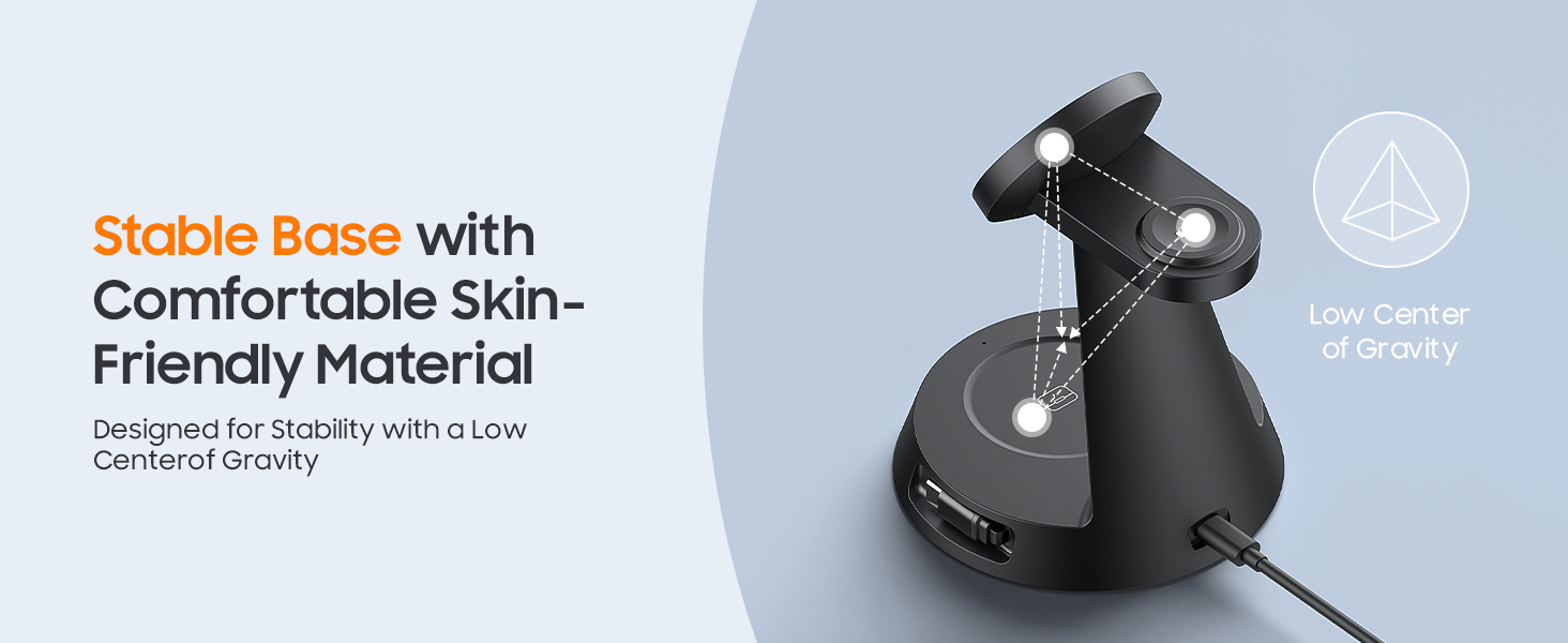 Stable wireless charging stand