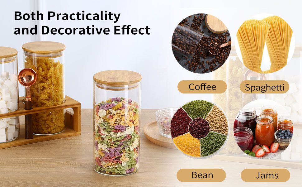 Glass Coffee Storage Containers