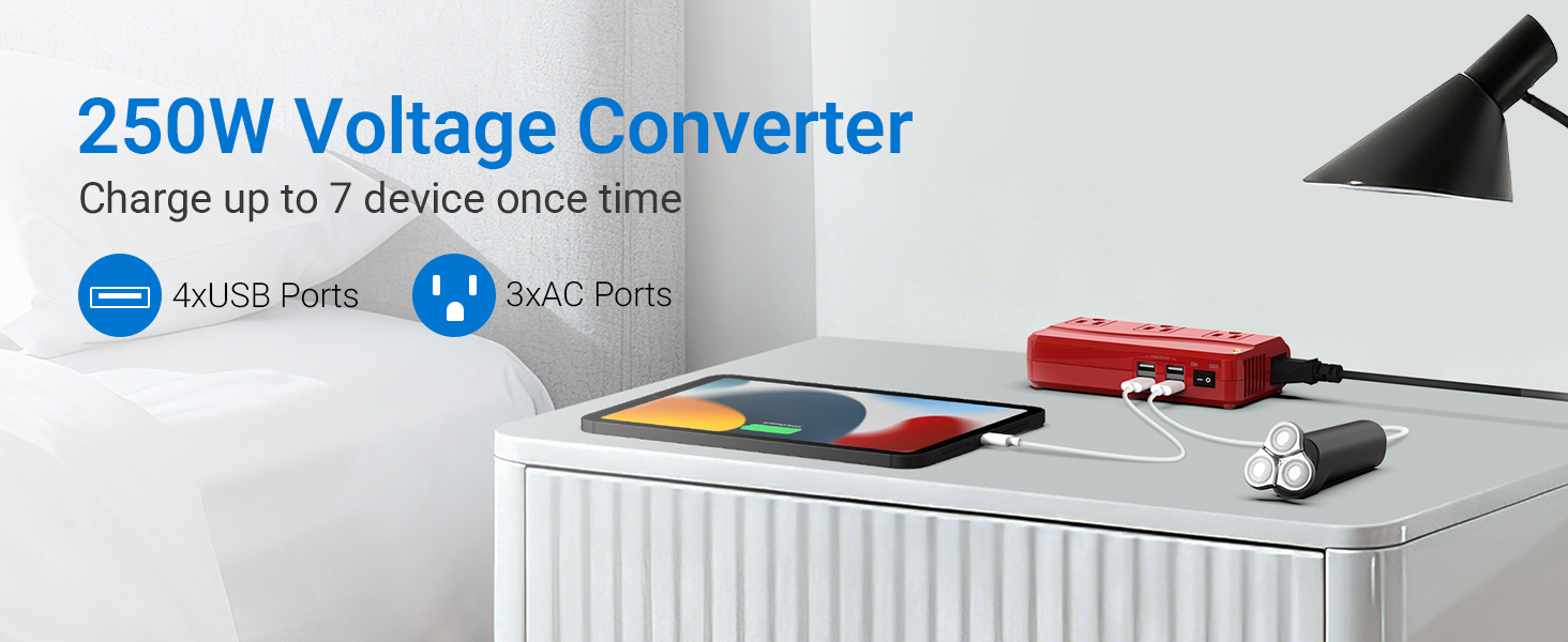 250W Voltage Converter
