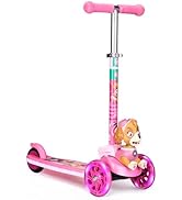 Voyager - Self-Balancing Toddler Kick Scooter, 3-Wheel Scooter with Light-Up Wheels, Extra Wide D...