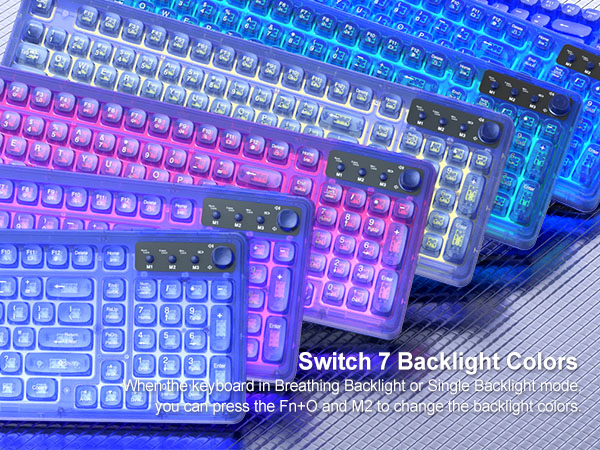 blue keyboard and mouse