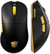 Transformers GM04 63g Lightweight Wireless Gaming Mouse, 12000 DPI, PAW3311 Sensor, 100h Battery ...