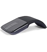 WUDEMWWFE Bluetooth Arc Mouse Foldable Slim and Portable Mini Wireless Computer Travel Mouse Fold...