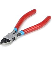 iCrimp PL2100 Diagonal Flush Cutter, 5-Inch Side Cutting Pliers, Electronics Pliers with Pointed ...