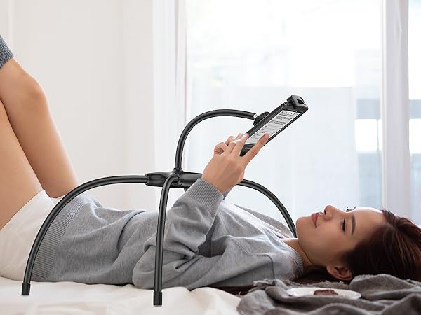 360° Hands-Free Kindle Holder for Reading in Bed