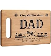 Grill Grilling Gifts for Dad, BBQ Cutting Board, King Of The Grill, Father's Day Gifts For Dad, B...