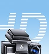 AZDOME 4K 5G WiFi Dash Cam Front and Rear, 3.19" IPS Screen Dashcam for Car, Free 64GB Card Dashb...