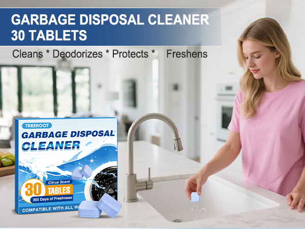 Garbage Disposal Cleaner;Garbage Disposal Cleaner Tablets,Disposal Cleaner,Disposal Deodorizer