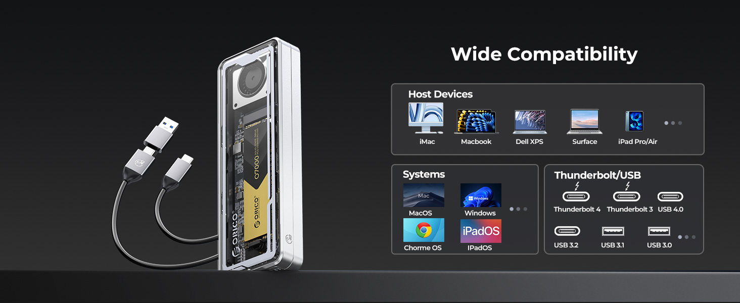 40gbps nvme enclosure