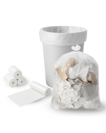 clear plastic bags