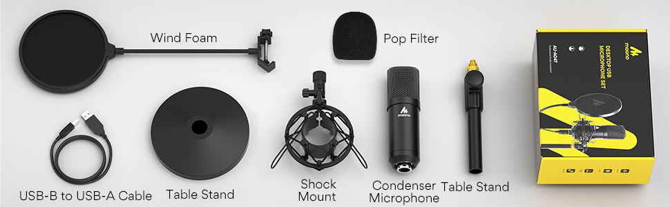 AU A04T USB microphone kit