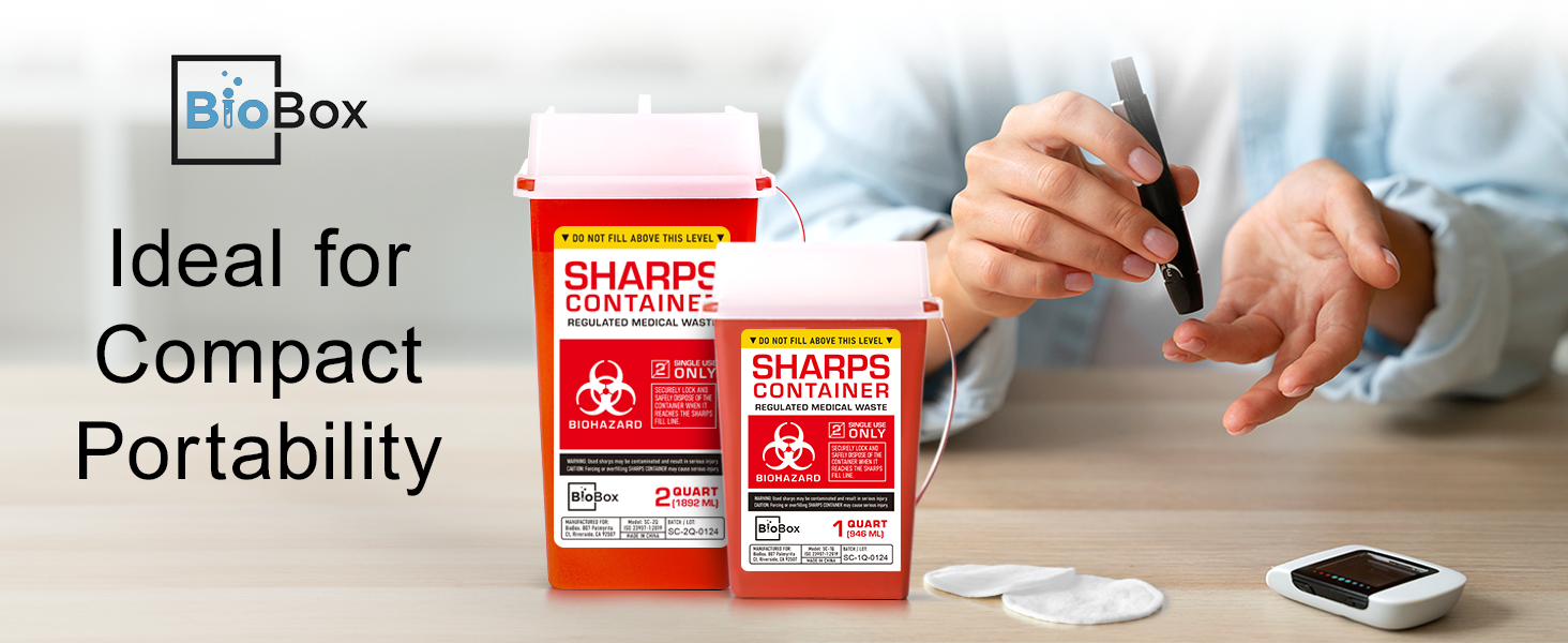 sharps containers for home use, needle disposal containers home, sharps disposal container, box
