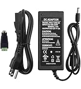 12V 5A Power Supply Adapter, AC 100-240V to DC 12V Transformer, for CCTV Security Surveillance Ca...