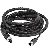 INSEETECH 4 Pin Camera Cable with Corrugation Tube Cover, Aviation Extension, 4 Pin Video Cable f...