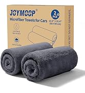 JOYMOOP Microfiber Towels for Cars, 2 Pack 35.4