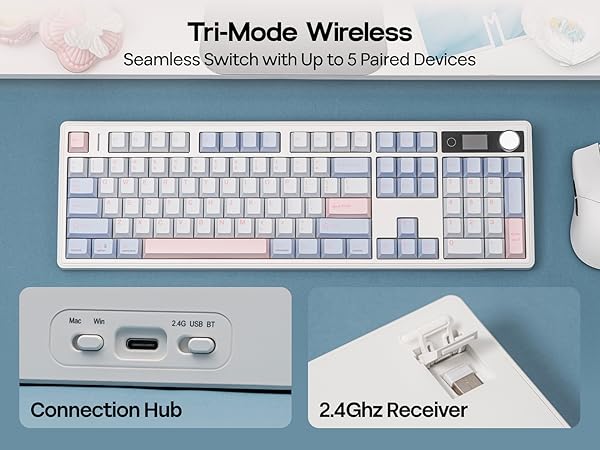 TH108 V2 PRO Wireless Gaming Keyboard