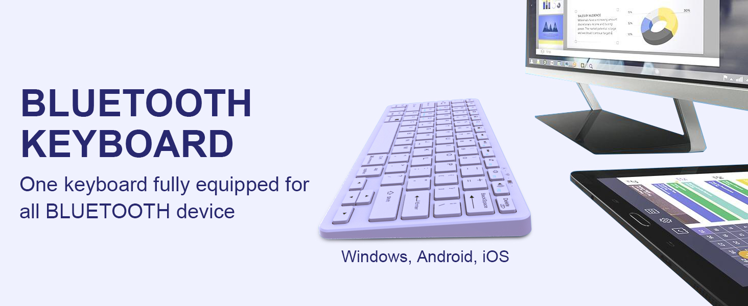 Bluetooth Keyboard for iPad-9