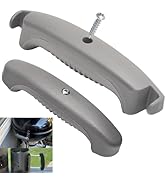 Charcoal Grill Tool Hook Handle &amp; 80672 Charcoal Lid Handle Kit Compatible with W-eber 18”, 22”, ...